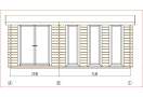  Domek drewniany Alba 24m² (6x4m), 44mm