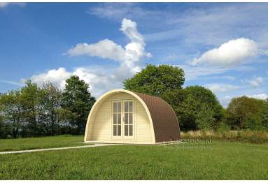 Domek  drewniany POD 4x4 m, 44 mm