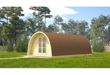 Domek  drewniany POD 4x7 m, 44 mm