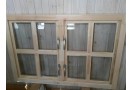 Garaż drewniany Modern brama wliczona 24m² (4x6m), 44 mm