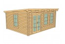 ​Domek drewniany Atlant 20m² (5x4m), 44mm