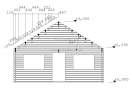 Domek letniskowy Aura 50m² (6x8m), 44mm