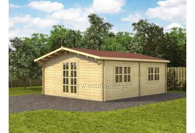 Domek letniskowy Palermo 30m² (5x6m), 44mm