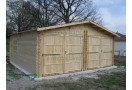 Podwójny garaż drewniany Double 36m² (6x6m), 44mm