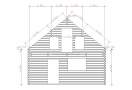 Domek letniskowy Lincoln 95m² (6x9m), 44mm