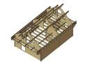Domek letniskowy Lincoln 95m² (6x9m), 44mm