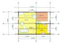 Domek letniskowy Lincoln 95m² (6x9m), 44mm