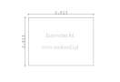 Domek ogrodowy drewniany Milano 12m² (4x3m), 44mm